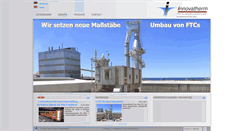 Desktop Screenshot of innovatherm.de